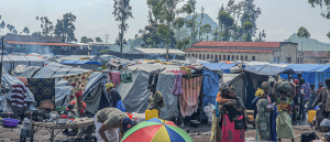 Internal displaced population in Kanyaruchinya camp, North Kivu, Eastern DRC - 