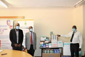 Ministry of health receives medical supplies to strengthen the screening and treatment of patients with Non Communicable Diseases (NCDs)