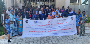 Group photo of the 5th review meeting of the TB-LAB regional project 