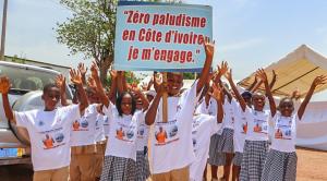 Les enfants s'engagent pour Zéro paludisme en Côte d'Ivoire