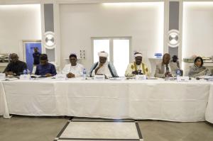 Members of the high table at the NTLC 