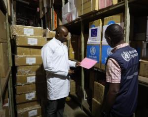 Essential supplies delivered to support the response