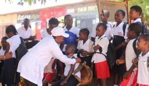 Measles and rubella vaccination in Lubumbashi-DRC