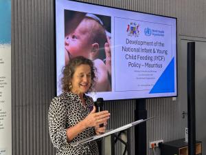 HO supports Mauritius in developing its first National Infant and Young Child Feeding Policy