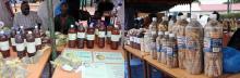 01 Members of the Traditional Healers Association TRAHAS display herbal medicines