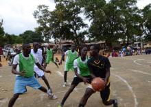 Basketball tournament in Paynesville Community