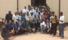 Participants in the Nimba County Advocacy and Micro-planning meeting