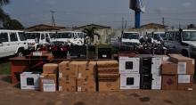 Consignment from African Development Bank, OFDA and World Bank 