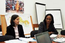 03 Briefing session with Mrs Aichatou Diawara-Flambert, UNICEF Representative.