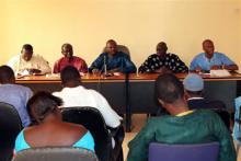 04 Press briefing organized by the Social Mobilization Team in preparation for NIDs 2012
