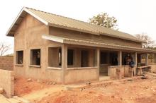 Construction site at Jiboro close to completion