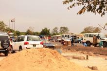 The Gambia –Senegal Boarder Post at Jiboro
