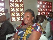 WHO Liberia in attendance - Dr. Wambai Roar and Olivia