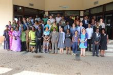 Delegates at the three days intercountry meeting