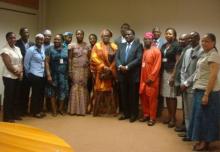 A cross section of delegates from both WHO and Kwara state at the partnership meeting recently at the UN House, Abuja