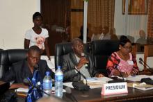 07 Presidium du panel dirige par le Haut-commissaire du Seno Burkina. Appui de l OOAS