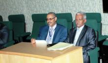 18 Une partie du staff technique de l OMS Dr. Abderrahmane Ould Kharchi IST WA et Dr. Boubacar Ould Abdel Aziz du bureau pays OMS Mauritanie
