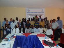 Group photo of participants at the Risk assessment exercise