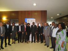 View of the participants to the tobacco meeting gathered in Luanda