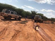 Reaching affected communities is not always easy.. Some places don’t have roads and others have gravel roads that make the rides bumpy and rough.