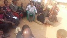 Sensitization of community leaders on the signs and symptoms of AFP and their role