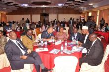 Ministers, Chairs of different Parliamentary Committees and Members of Parliament who attended the launching ceremony