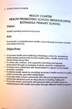 Charter of the School Health Promotion
