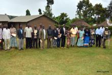 Sub county Councillors after an orientation session on MVD. 