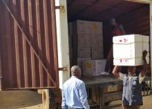 OCV being delivered in Juba