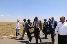 WHO/AFRO-UK High Level delegates started their visit in Ethiopia