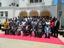 The Guest of Honor in a group photo with the One Health stakeholders