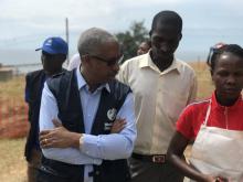 WHO Representative to Uganda Dr Yonas Tegegn paid a visit to Sebagoro Health Centre III