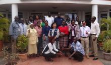 Some of the Health promotion stakeholders in a group photo