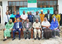 The Guest of Honor with Ministry Official and Partners that attended the event.