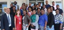 Group photo on consultation on Quality Health Care Services for Adolescents and Youth
