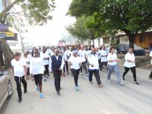 The walk was part of the event