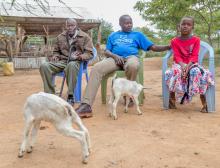 Joel Kioko Wambua, 90  is accessing affordable health insurance