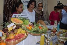 Healthy food display and counselling by nutritionists of the Ministry of Health and Quality of Life