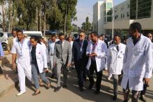 DG while visiting Petros Specialized hospital