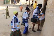 Female health champions during an outreach campaign in Adamawa State (Photo courtesy Chima Onuekwe, WHO Nigeria) 