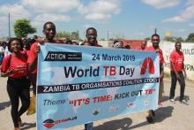 Various organisations joined in the TB Day commemoration