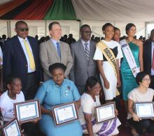 The Permanent Secretary awarded individuals and institutions for excellence in their work against TB