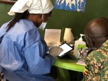 Ebola Immunization in at Bwera Hospital, Kasese District