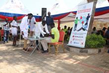 Drama group relaying messages on barriers to blood donation 