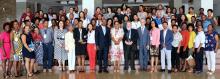 Foto de grupo com os participantes do II Fórum Nacional de Promoção da Saúde