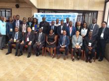 Group photo of participants at the Tobacco Taxation Policy and Sustainable Health Workshop in Monrovia, Liberia