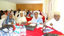 Des responsables du Ministère de la Santé des Comores participent à l'atelier