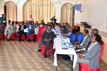 participants during the meeting