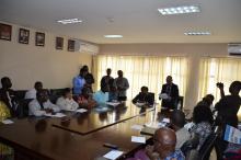 Stakeholders at the press conference held in commemoration oUHC Day  