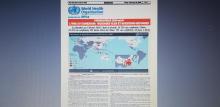 L'OMS au Cameroun a publié dans un journal de la place une double page avec les messages clés et les questions réponses sur l'action de l'OMS